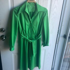 Women’s 1970s vintage long sleeve dress great condition